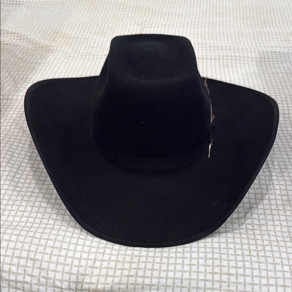 Resistor Black Cowboy Hat 7 3/8